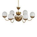 Product Image 9 for Mirasole Gold Chandelier from Currey & Company
