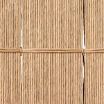 Close-up of natural paper cord's double twist texture used on woven back