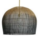 Product Image 7 for Swami Large Natural & Black Midrib Pendant from Arteriors