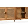 Product Image 2 for Haven 4-Door Wood Accent Sideboard in Natural from Classic Home Furnishings