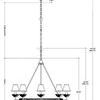 Product Image 13 for Vichy Chandelier from Currey & Company