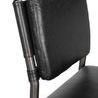Product Image 6 for Wooster Ebony Black Leather Stool from Noir