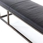 Product Image 18 for Beaumont Leather Bench - Rider Black from Four Hands