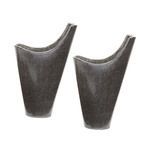 Product Image 1 for Reaction Filled Vases In Grey   Set Of 2 from Elk Home