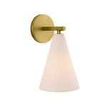 Product Image 5 for Oakland Matte Bone Porcelain Sconce from Arteriors