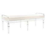 Product Image 1 for Isla Acrylic Bench from Chelsea House