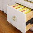 Product Image 3 for Swan Room Divider With  File Storage from Hooker Furniture