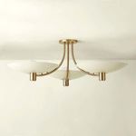 Product Image 2 for Wolfe Semi Flush from Troy Lighting