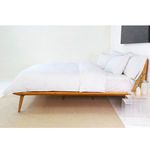 Product Image 2 for Parker Cotton White Percale Twin Duvet Set from Pom Pom at Home