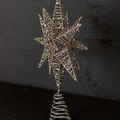 Product Image 2 for Glitter Star Tree Topper from Creative Co-Op