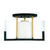 Product Image 1 for Eaton 1 Light Semi-Flush from Savoy House 