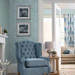 Product Image 2 for Laura Ashley Fennelton Pale Newport Blue Removable Wallpaper from Graham & Brown