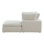 Terra sectional viewed from left side highlighting cushion profile and base support