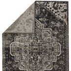 Product Image 2 for Ellery Indoor/ Outdoor Medallion Black/ Gray Rug from Jaipur 