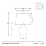 Product Image 9 for Flynn Table Lamp from Arteriors