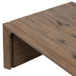 Close-up angle of Henry Coffee Table showing subtle wood knots and smooth finish on top