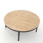 Product Image 7 for Marcus Round Coffee Table Distressed Gun from Four Hands