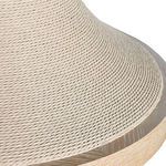 Product Image 4 for Malibu Natural Rope Wrapped Base Dining Table With Top And Base In Cerused Oak from Worlds Away