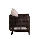 Product Image 7 for Peninsula Mahogany Barrel Chair from Summer Classics
