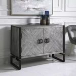 Product Image 7 for Keyes 2 Door Gray Cabinet from Uttermost