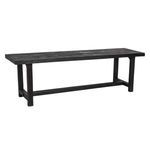 Product Image 1 for Asher Black Acacia Dining Bench from Creative Co-Op