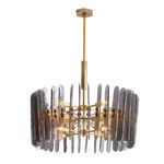 Product Image 2 for Klaus Smoke Gray Glass Chandelier from Arteriors