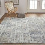 Product Image 6 for Elias Textured Gray / Ivory Area Rug - 10' x 14' from Feizy Rugs