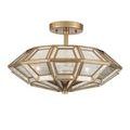 Product Image 1 for Valentina Semi-Flush Mount from Currey & Company