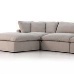 Product Image 5 for Stevie 3 Piece Sectional Sofa with Ottoman from Four Hands