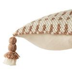 Product Image 5 for Calvert Tribal Tan/ Ivory Indoor/ Outdoor Lumbar Pillow from Jaipur 
