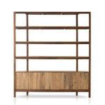 Product Image 3 for Reza Wide Solid Parawood Bookcase from Four Hands