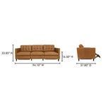 Product Image 11 for Bridgers Power Recliner Sofa from Moe's