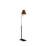 Product Image 13 for Conway Metal Antique Brass Leather Wrapped Floor Lamp from Gabby