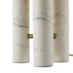 Product Image 17 for Medici Solid White Marble Table Lamp from Four Hands