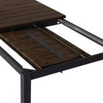 Product Image 5 for Falston Outdoor Black Metal Extension Dining Table from Four Hands