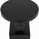 Product Image 3 for Pillar Side Table, Hand Rubbed Black from Noir
