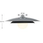 Product Image 6 for Sherrer 1-Light Ceiling Light from Savoy House 