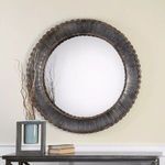 Product Image 2 for Uttermost Tanaina Silver Round Mirror from Uttermost