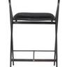 Gianni Counter Stool with slim matte black frame, boucle-covered seat, and curved backrest