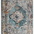 Product Image 5 for Romina Medallion Teal/ Gold Rug from Jaipur 