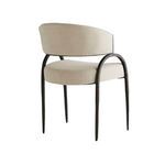 Product Image 6 for Bahati Natural Upholstered Linen Chair from Arteriors