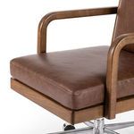 Product Image 8 for Lacey Brown Leather Desk Chair - Havana Brown from Four Hands