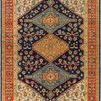 Product Image 1 for Reign Hand-Knotted Navy / Tan Rug - 6' x 9' from Surya