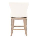 Product Image 2 for Milton Swivel White Counter Stool from Essentials for Living