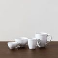 Product Image 3 for Friso Ceramic Stoneware Mug, Set of 6 - White from Costa Nova