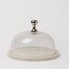 Product Image 1 for Elisabeth Marble & Glass Food Dome from BIDKHome