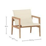 Product Image 5 for Coast Teak Lounge Chair from Summer Classics