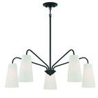Product Image 4 for Edgewood 5 Light Chandelier from Savoy House 