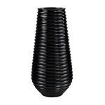 Product Image 1 for Black Ribbed Planter from Elk Home