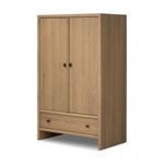 Product Image 2 for Analisa Sandy Oak Armoire from Four Hands